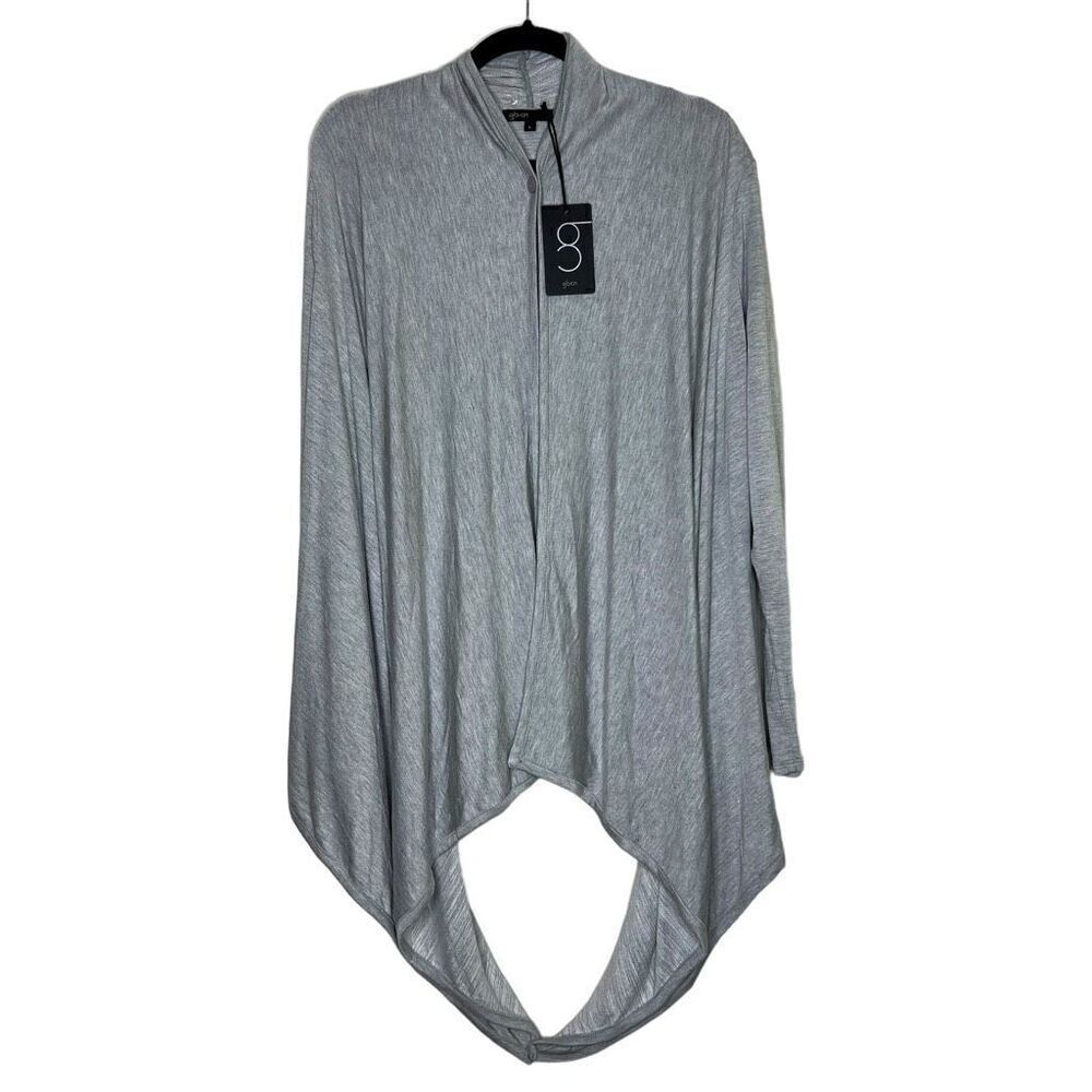 NWT Gibson Women's Gray Lightweight Cardigan L